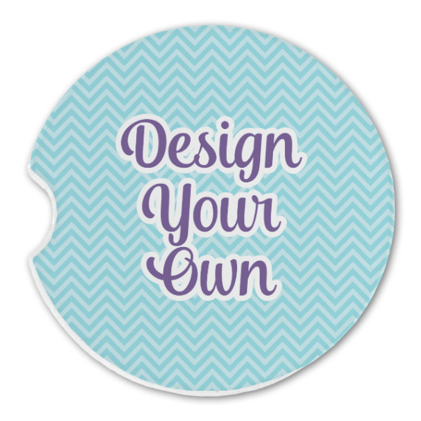 Custom Design Your Own Sandstone Car Coaster - Single