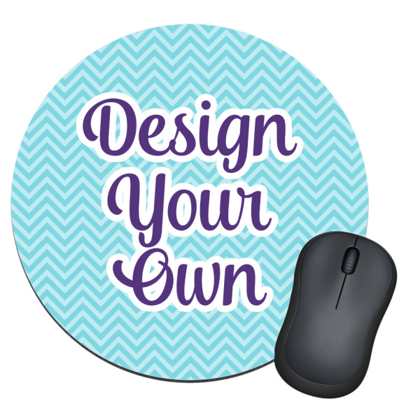 Custom Design Your Own Round Mouse Pad