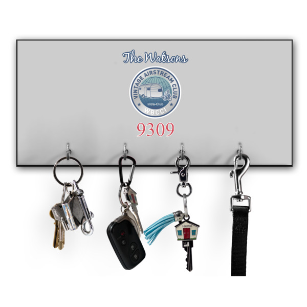 Custom Design Your Own Key Hanger w/ 4 Hooks