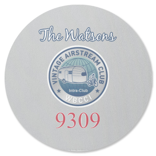 Custom Design Your Own Round Rubber Backed Coaster - Single