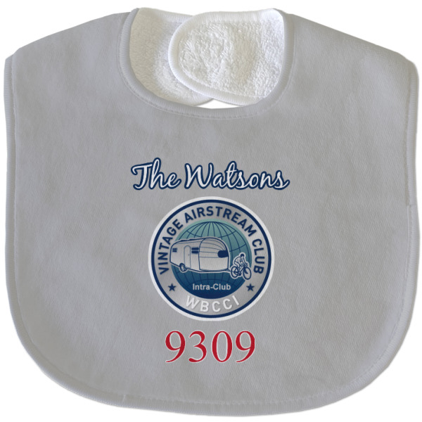 Custom Design Your Own Velour Baby Bib