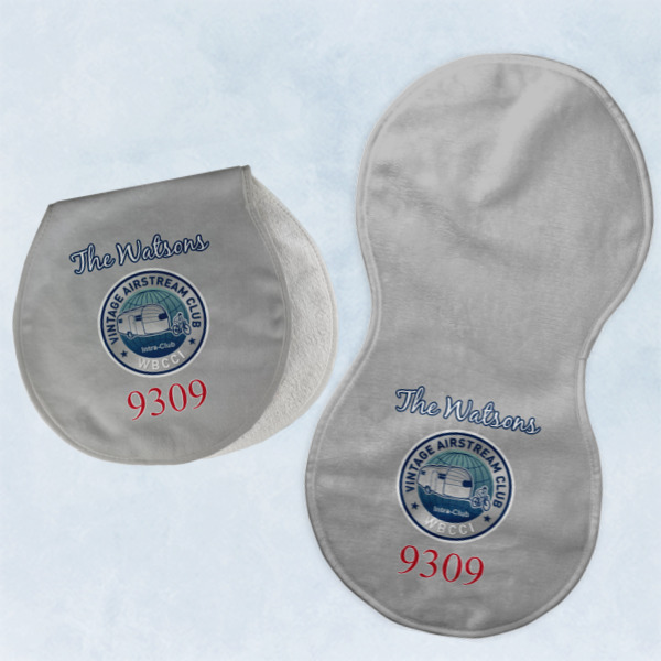 Custom Design Your Own Burp Pads - Velour - Set of 2