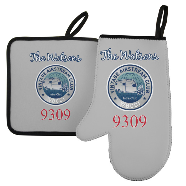 Custom Design Your Own Left Oven Mitt & Pot Holder Set