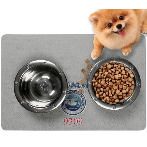 Custom Design Your Own Dog Food Mat - Small