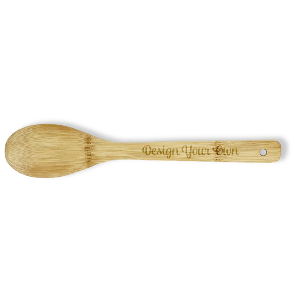 Custom Design Your Own Bamboo Spoon - Double-Sided