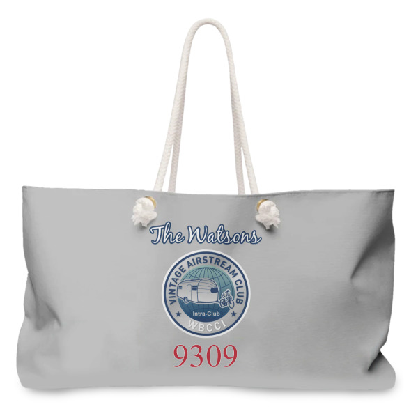 Custom Design Your Own Large Tote Bag with Rope Handles