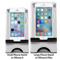 Custom Design - Compare Phone Stand Sizes - with iPhones