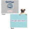 Custom Design - Microfleece Dog Blanket - Regular - Front & Back