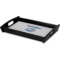 Custom Design - Serving Tray Black - Corner