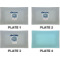 Custom Design - Set of Rectangular Dinner Plates (Approval)