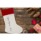 Custom Design - Linen Stocking w/Red Cuff - Flat Lay (LIFESTYLE)