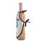 Custom Design - Wine Bottle Apron - DETAIL WITH CLIP ON NECK