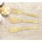 Custom Design - Bamboo Cooking Utensils Set - Double Sided - LIFESTYLE