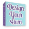 Custom Design - 3 Ring Binders - Full Wrap - 3" - Front