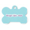 Custom Design - Bone Shaped Dog ID Tag - Large - Front View