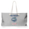 Custom Design - Large Rope Tote Bag - Front View