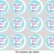 Custom Design - 1" Multipurpose Round Labels - Sheet