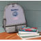 Custom Design - Large Backpack - Gray - On Desk