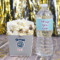 Custom Design - French Fry Favor Box - w/ Water Bottle