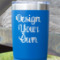 Custom Design - Blue Polar Camel Tumbler - 20oz - Close Up