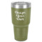 Custom Design - 30 oz Stainless Steel Ringneck Tumbler - Olive - Front