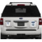 Custom Design - Personalized Square Car Magnets on Ford Explorer