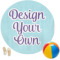 Custom Design - Round Beach Towel