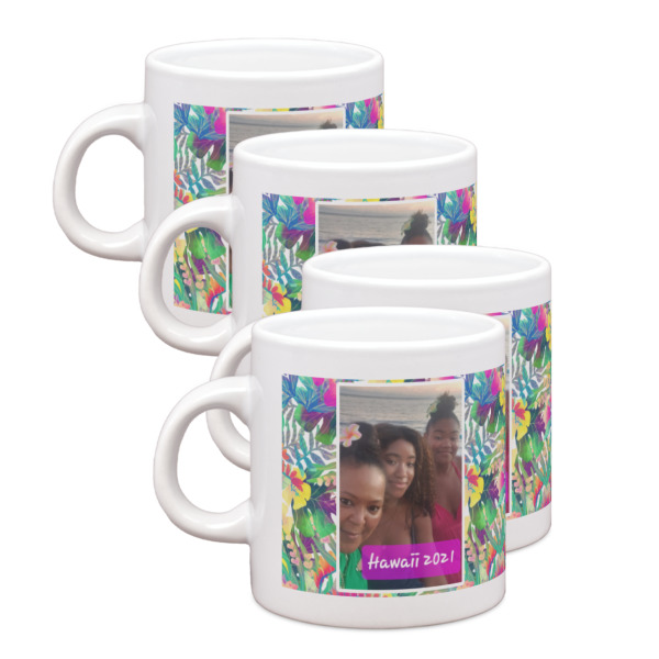 Custom Design Your Own Single Shot Espresso Cups - Set of 4