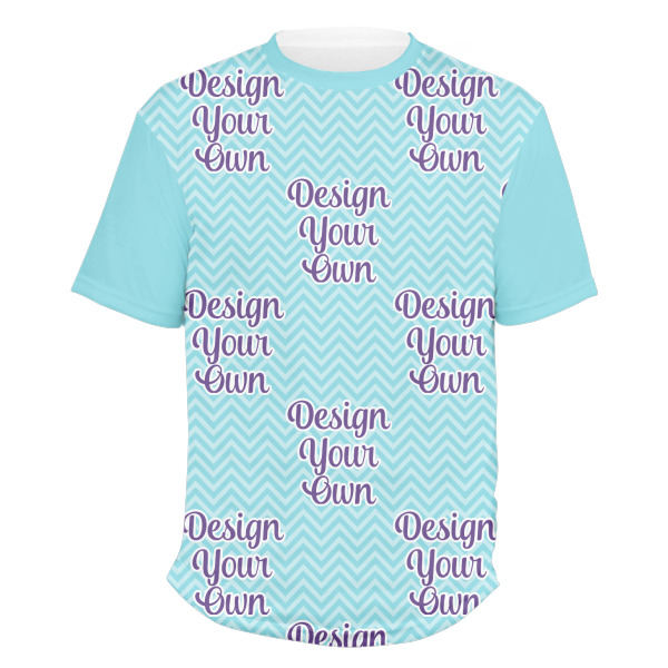 Custom Design Your Own Men's Crew T-Shirt - 3X Large