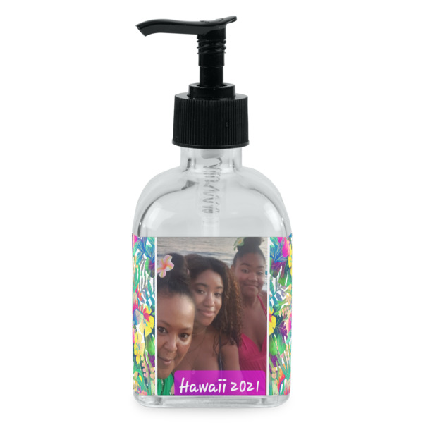 Custom Design Your Own Glass Soap & Lotion Bottle - Single Bottle