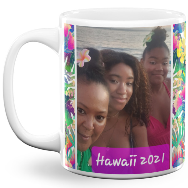 Custom Design Your Own 11 oz Coffee Mug - White