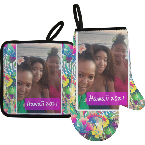 Custom Design Your Own Oven Mitt & Pot Holder Set