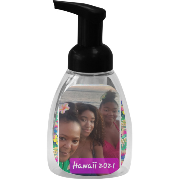 Custom Design Your Own Foam Soap Bottle - Black