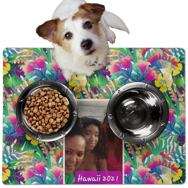 Custom Design Your Own Dog Food Mat - Medium