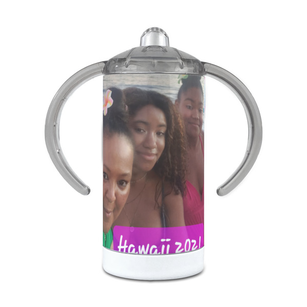 Custom Design Your Own 12 oz Stainless Steel Sippy Cup