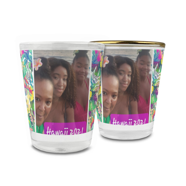 Custom Design Your Own Glass Shot Glass - 1.5 oz