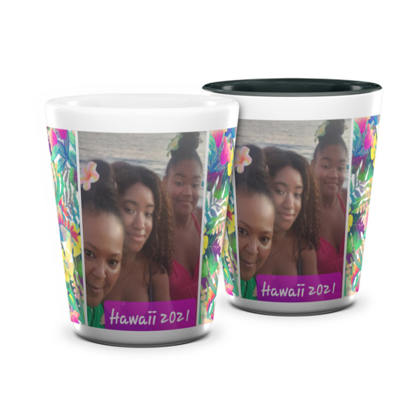 Custom Design Your Own Ceramic Shot Glass - 1.5 oz