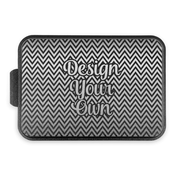 Custom Design Your Own Aluminum Baking Pan with Black Lid