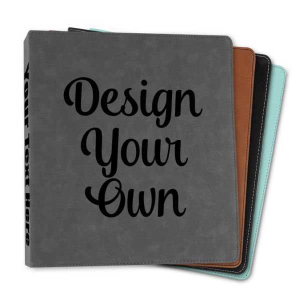 Custom Design Your Own Leather Binder - 1"