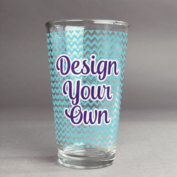 Custom Design Your Own Pint Glass - Full Print