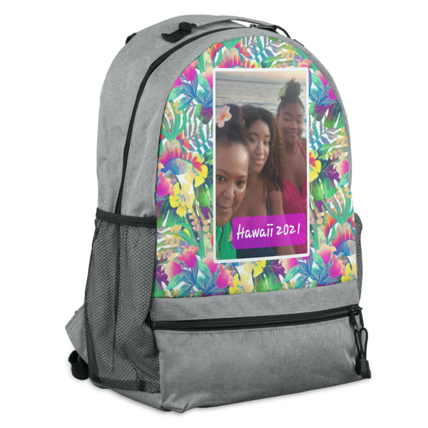 Custom Design Your Own Backpack - Gray