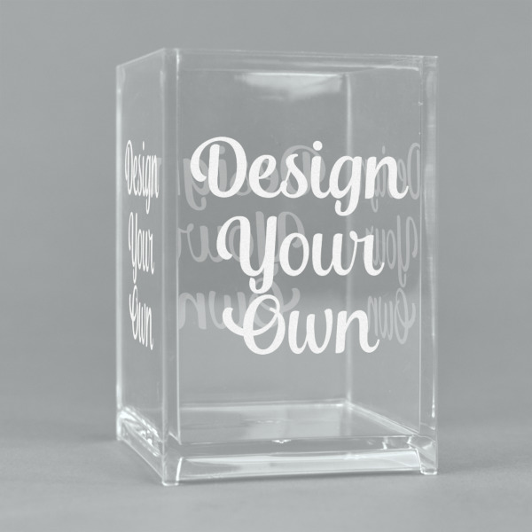 Custom Design Your Own Acrylic Pen Holder