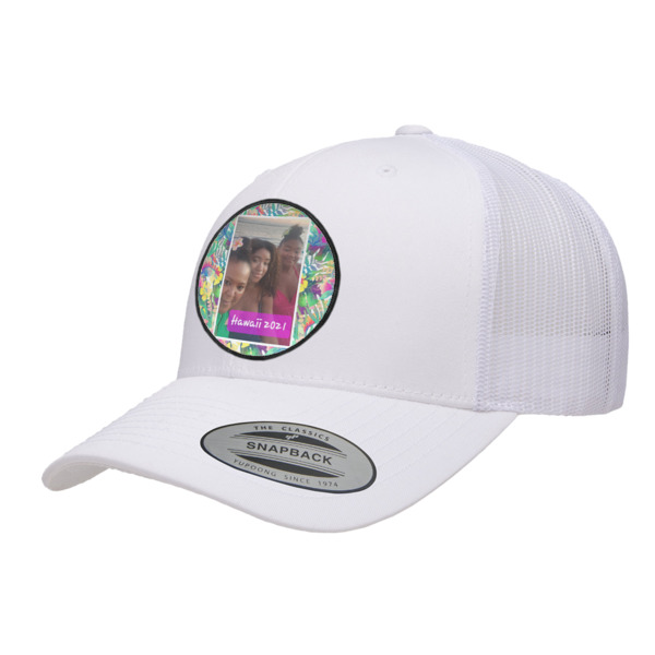 Custom Design Your Own Trucker Hat - White