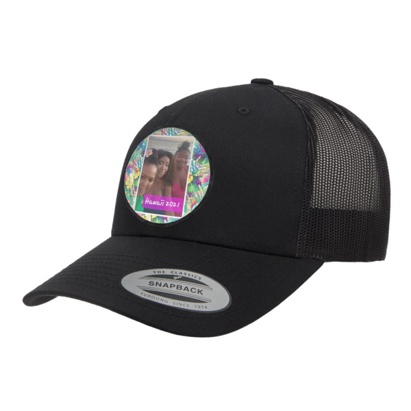 Custom Design Your Own Trucker Hat - Black