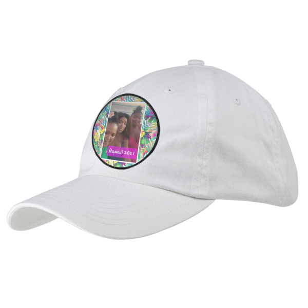 Custom Design Your Own Baseball Cap - White