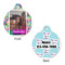 Custom Design - Round Pet ID Tag - Small - Front & Back View