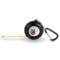 Custom Design - 6ft Pocket Tape Measure w/ Carabiner Hook - Front