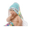 Custom Design - Baby Hooded Towel on Child