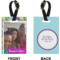 Custom Design - Rectangle Luggage Tag (Front + Back)