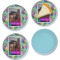 Custom Design - Set of Appetizer / Dessert Plates